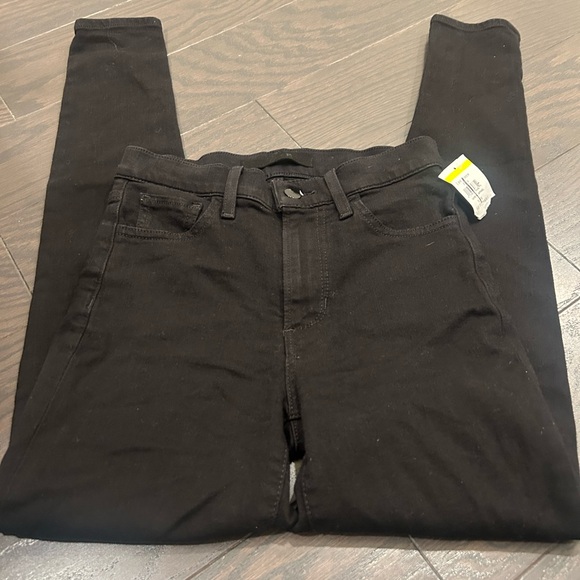 Joe's Jeans Black High Rise Skinny - Picture 5 of 7